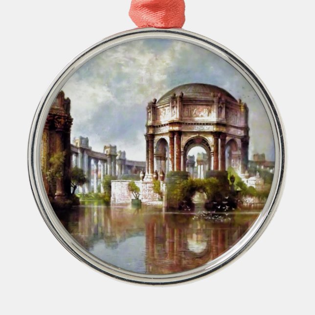 Palace of Fine Arts San Francisco Metal Ornament (Front)