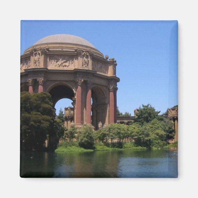 Palace of Fine Arts San Francisco Photo Magnets (Front)