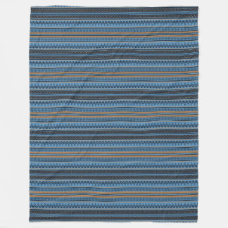 Palace of Knossos: Minoan Stripe Fleece Blanket