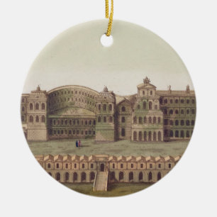 Palace of the Caesars, Rome, from 'Le Costume Anci Ceramic Ornament