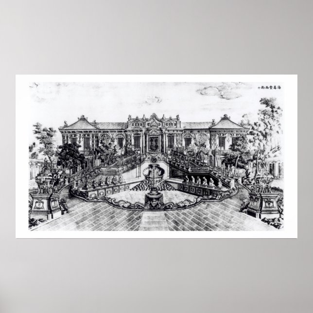 Palace of the Calm of the Sea and the Water Clock, Poster (Front)