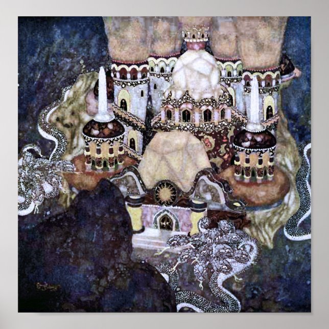 Palace of the Dragon King Print (Front)