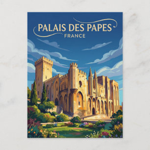 Palace of the Popes France Postcard