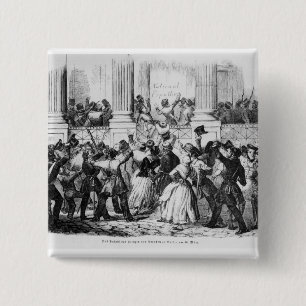 Palace of the Princes of Prussia in Berlin 2 Inch Square Button