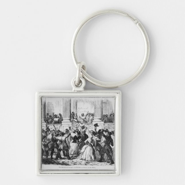 Palace of the Princes of Prussia in Berlin Keychain (Front)