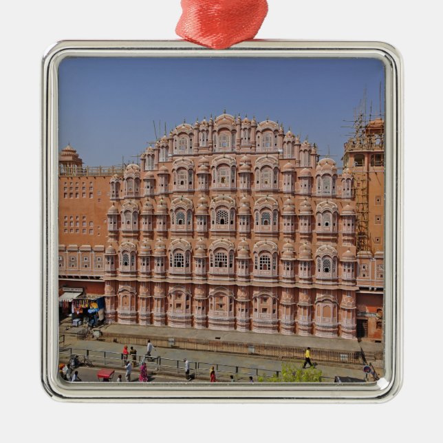 Palace of the Winds (Hawa Mahal), Jaipur, India, Metal Ornament (Front)