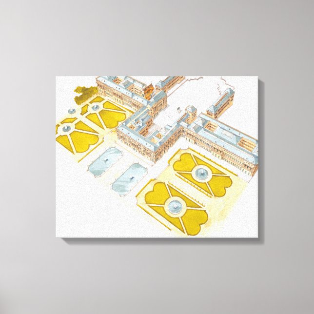 Palace of Versailles. France Canvas Print (Front)
