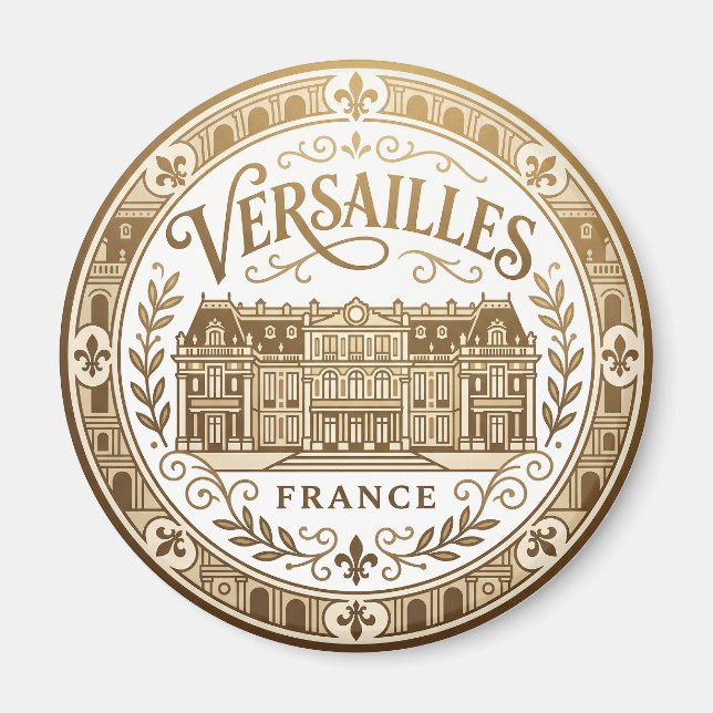 Palace of Versailles France Magnet (Front)