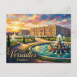 Palace of Versailles France Postcard