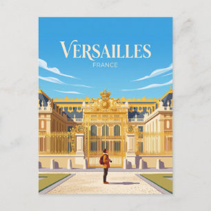 Palace of Versailles France Postcard