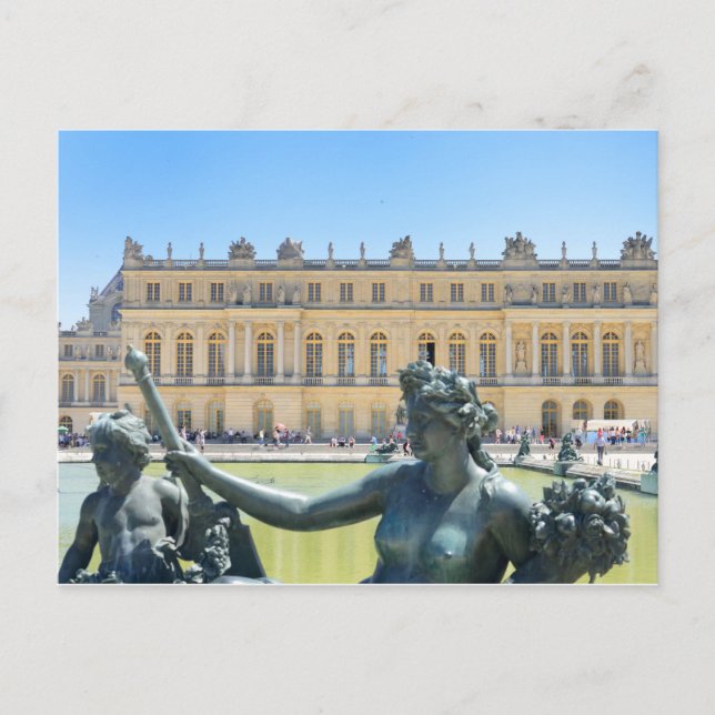 Palace of Versailles Paris France Postcard (Front)