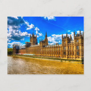 Palace of Westminster Postcard