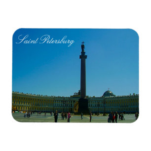 Palace Square Saint Petersburg Russia Architecture Magnet
