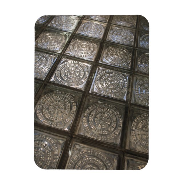 Palacio de Communicaciones, glass flooring Magnet (Vertical)