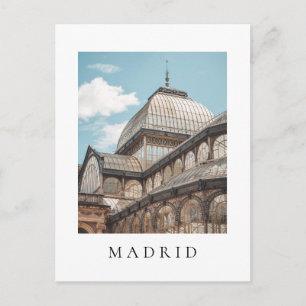 Palacio de Cristal del Retiro, Madrid  Postcard