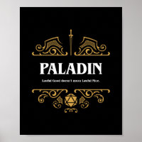 Paladin Class Tabletop RPG Gaming