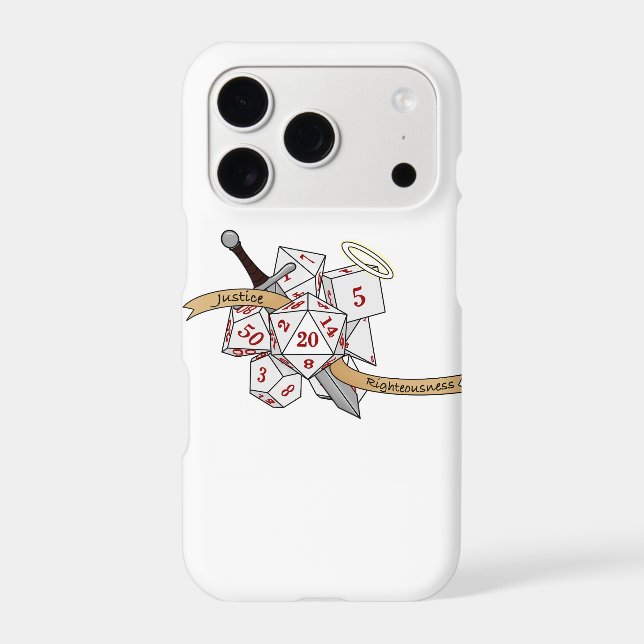 Paladin Dice Design (Back)