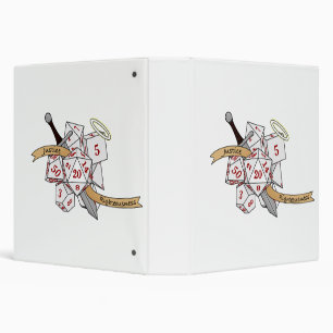 Paladin Dice Design Binder