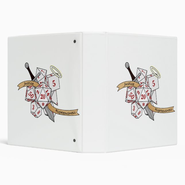 Paladin Dice Design Binder (Background)