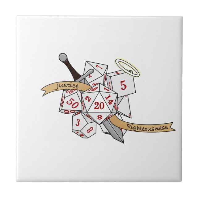 Paladin Dice Design Tile (Front)