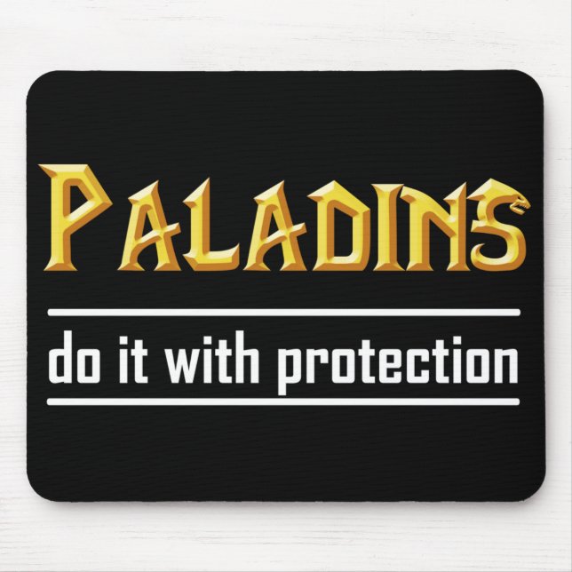 Paladin Mousepad (Front)