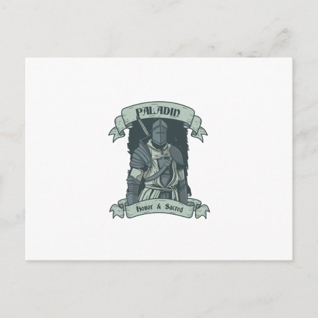 Paladin Postcard (Front)