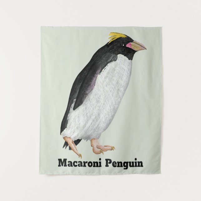 Palaeeudyptes Extinct Penguin Tapestry (Front)