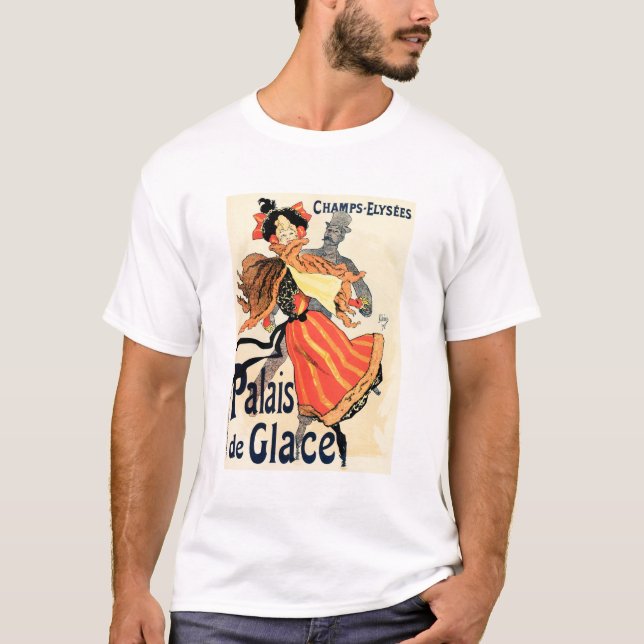 PALAIS de GLACE Jules Cheret Maitres de L' Affiche T-Shirt (Front)