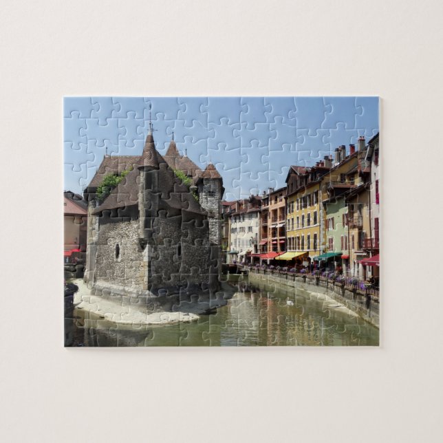 Palais de l'Isle in Picturesque Annecy, France Jigsaw Puzzle (Horizontal)