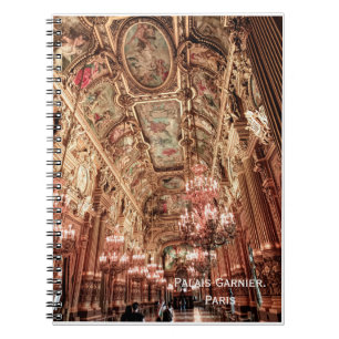 Palais Garnier Opera. Paris. France. Notebook