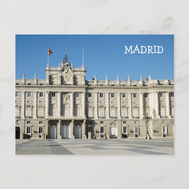 Palais Royal, Madrid Carte postale (Devant)