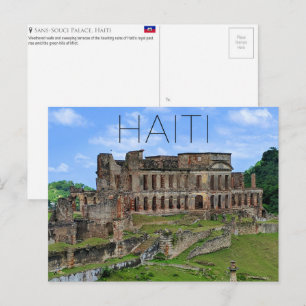 Palais Sans Souci, Haïti Carte Postale de Voyage