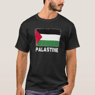 Palastine Flag  Support Palestinian People Women M T-Shirt