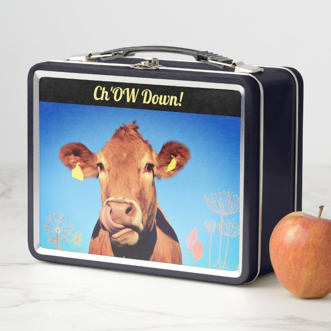 Palate Pleasing Fun Metal Lunch Box (In Situ)