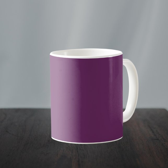 Palatinate Purple Solid Color Coffee Mug (Creator Uploaded)