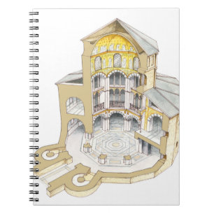 Palatine Chapel. Aachen. Germany Notebook