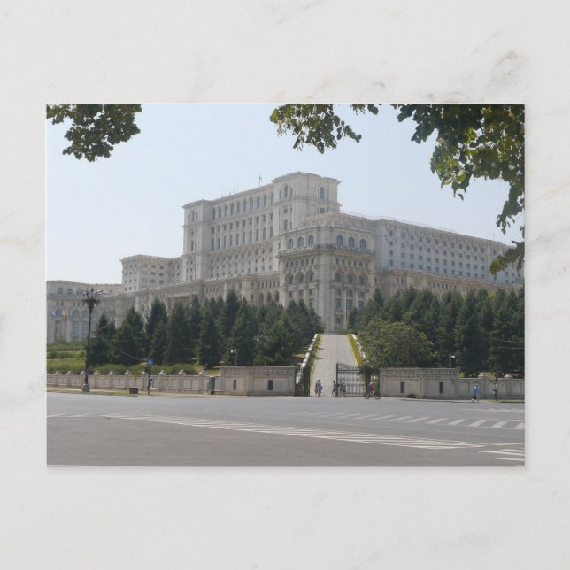 Palatul Parlamentului, Bucharest, Romania Postcard (Front)