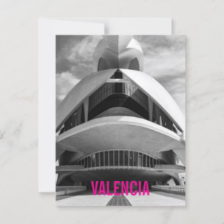 Palau de les Arts Reina Sofia, Valencia Postcard