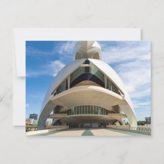 Palau de les Arts Reina Sofia, Valencia Postcard
