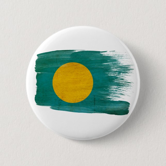 Palau Flag 2 Inch Round Button (Front)