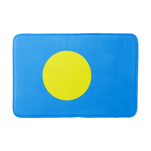 Palau Flag Bath Mat (Front)