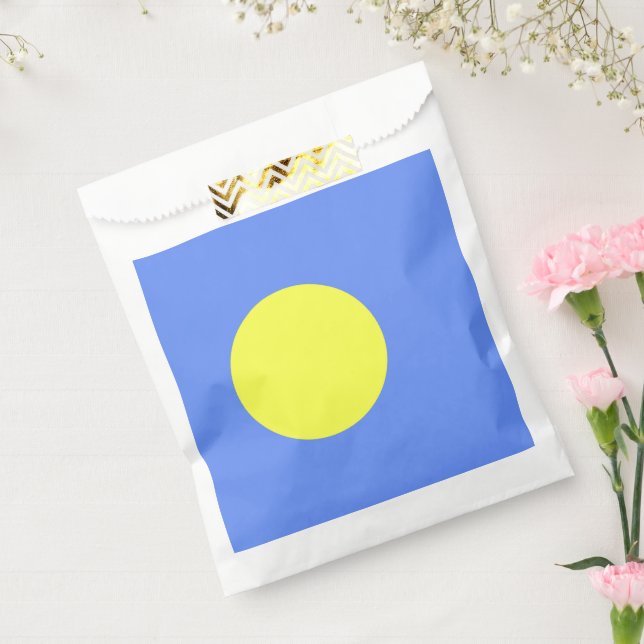 Palau flag favour bag (Sealed)
