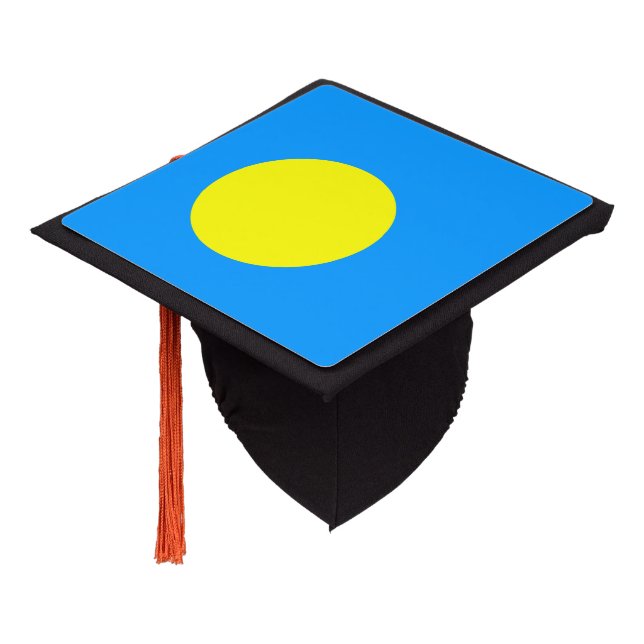 Palau Flag Graduation Cap Topper (Angled)