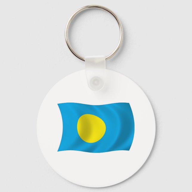 Palau Flag Keychain (Front)