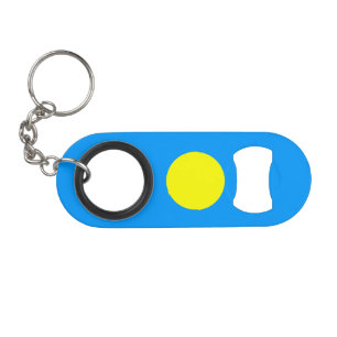 Palau Flag Keychain Bottle Opener