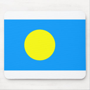 Palau Flag Mouse Pad