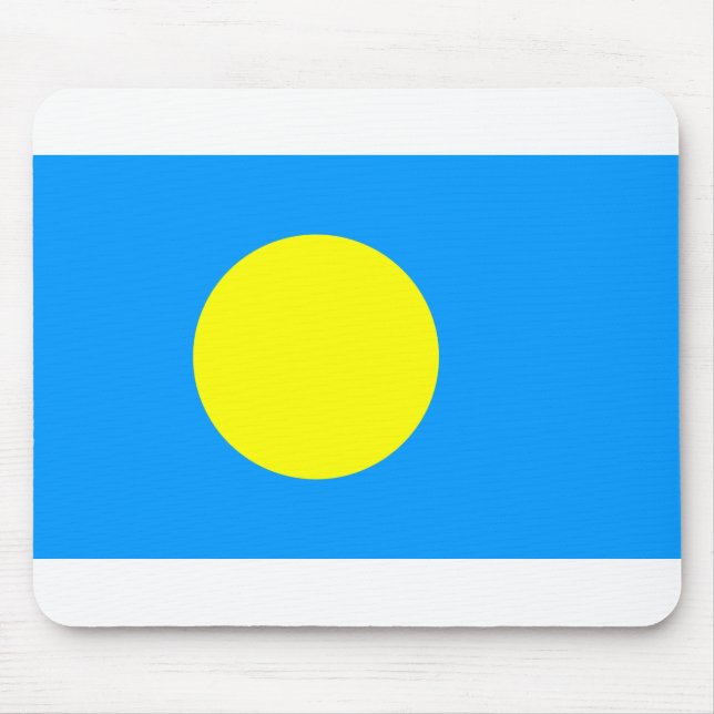 Palau Flag Mouse Pad (Front)