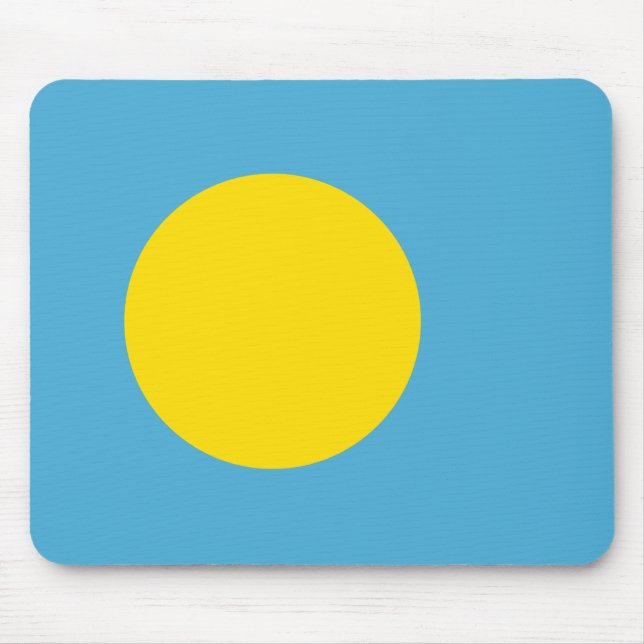 Palau Flag Mouse Pad (Front)