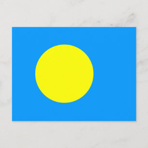 Palau Flag Postcard
