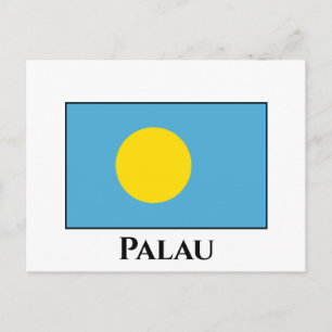 Palau Flag Postcard